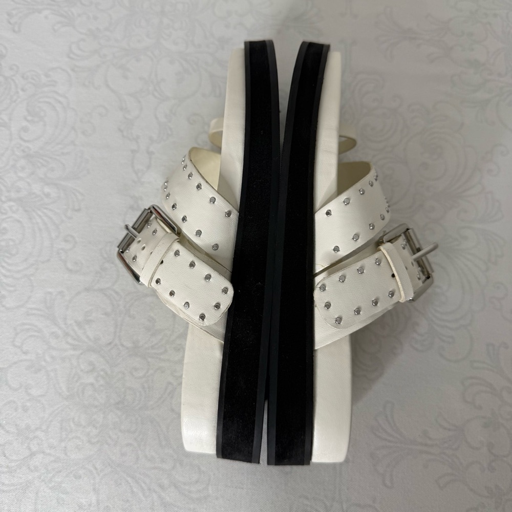 Open Edit Florence Toe Loop Sandal Size 8 - Picture 4 of 12